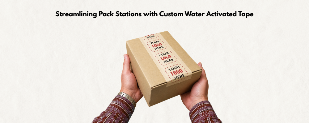 Streamlining Pack Stations with Water Activated Tape