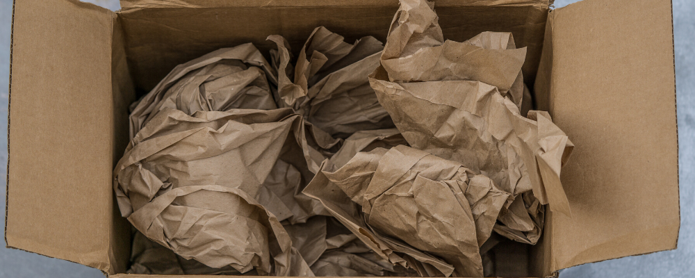 Kraft paper packaging system, Kraft Paper, Shipping Supplies