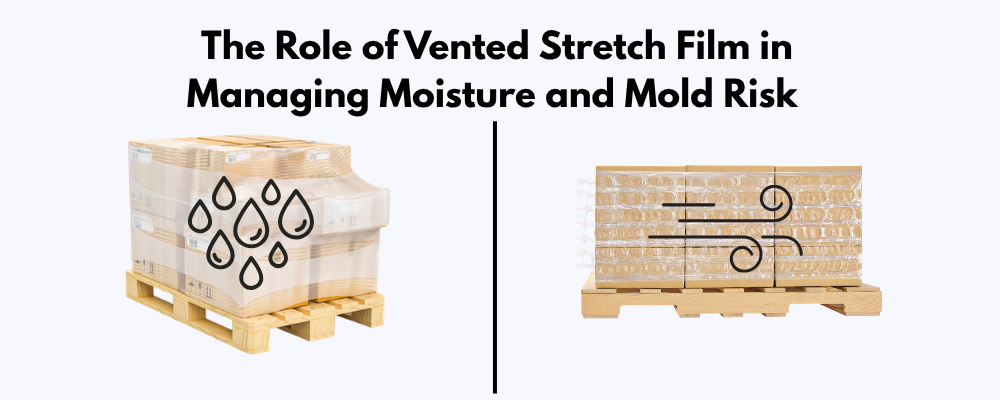 The Role of Vented Stretch Film in Managing Moisture and Mold Risk