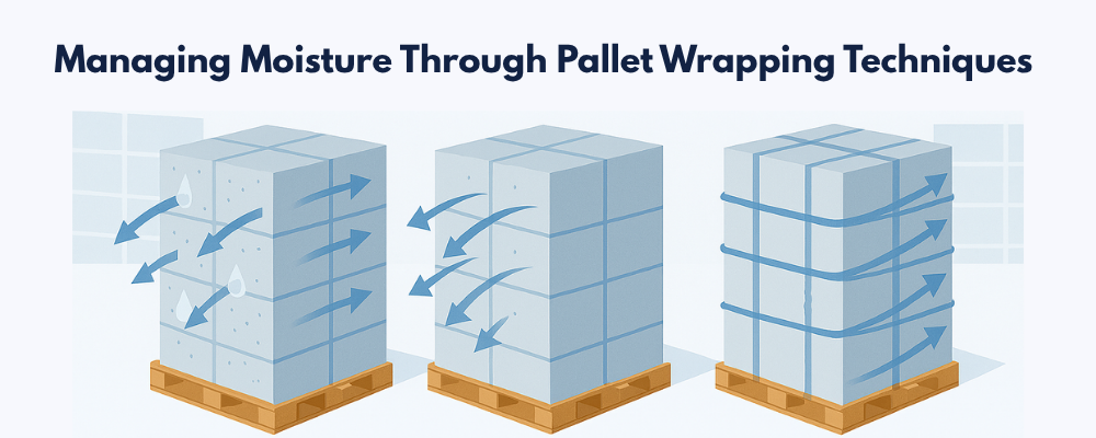 Managing Moisture Through Pallet Wrapping Techniques
